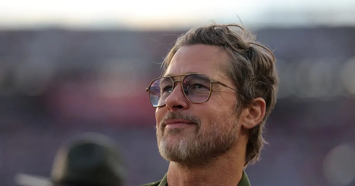 Preview image from HELLO! Magazine for Brad Pitt's rarely seen siblings join famous brother for NASCAR family outing