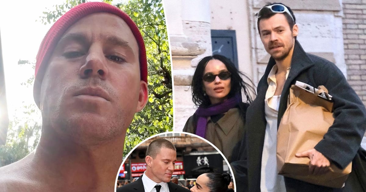Preview image from Page Six for Channing Tatum insists he is not behind burner Instagram account trashing Zoë Kravitz and Harry Styles